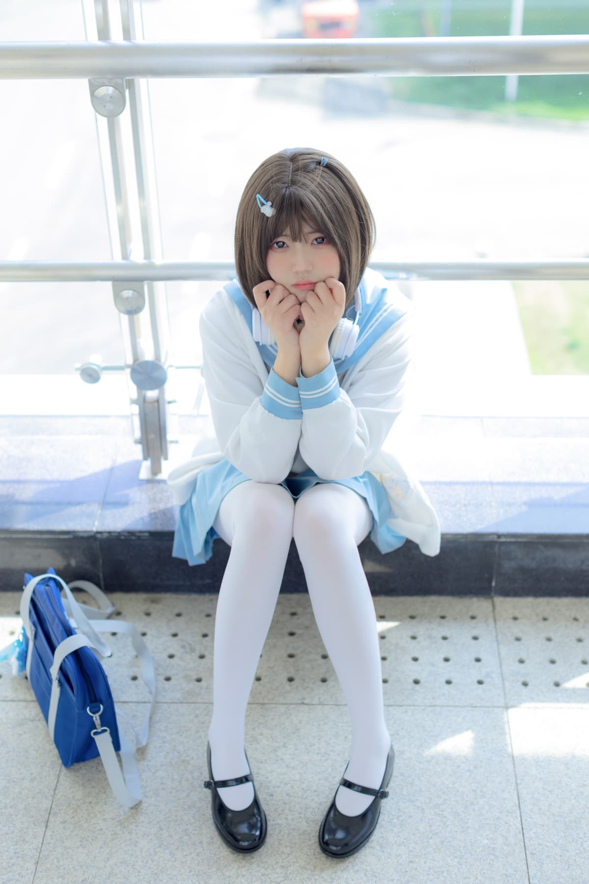 少女秩序 VOL.020 地铁白袜少女图文合集