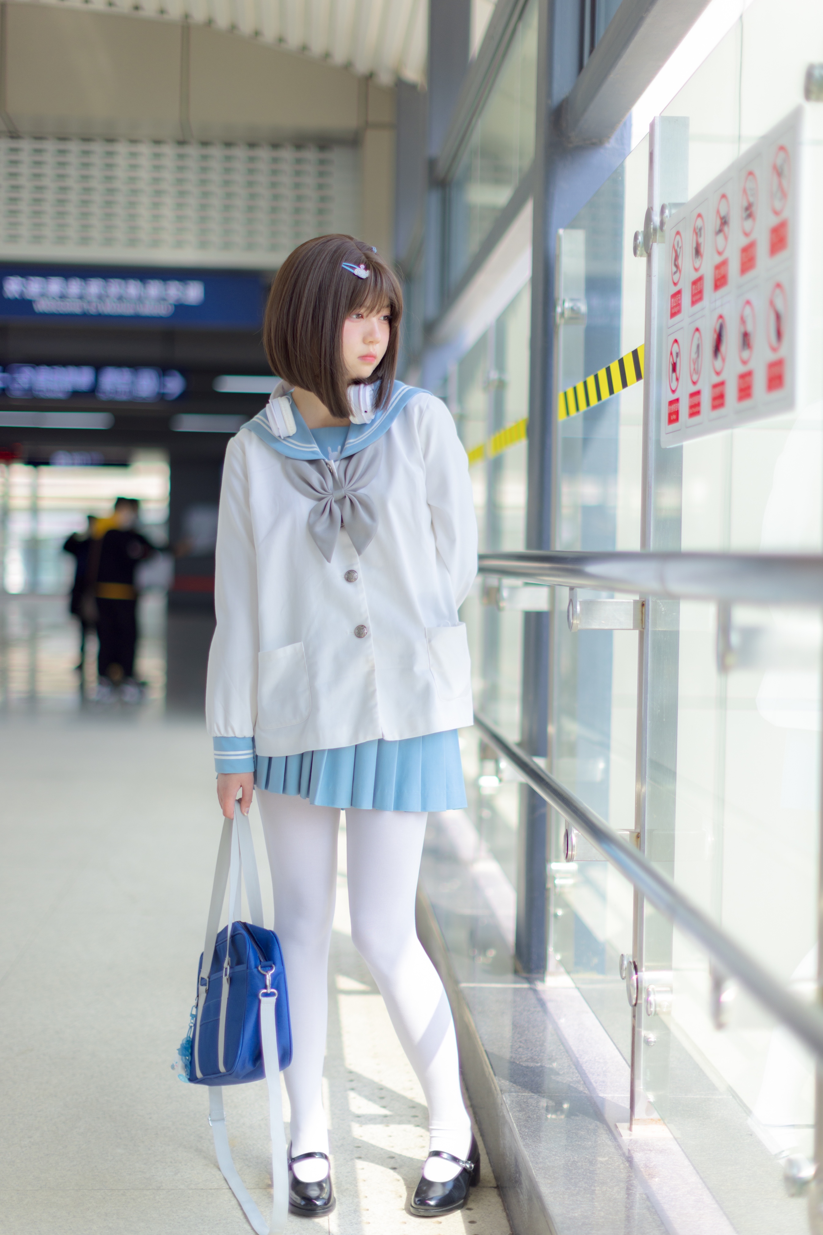 少女秩序 VOL.020 地铁白袜少女图文合集