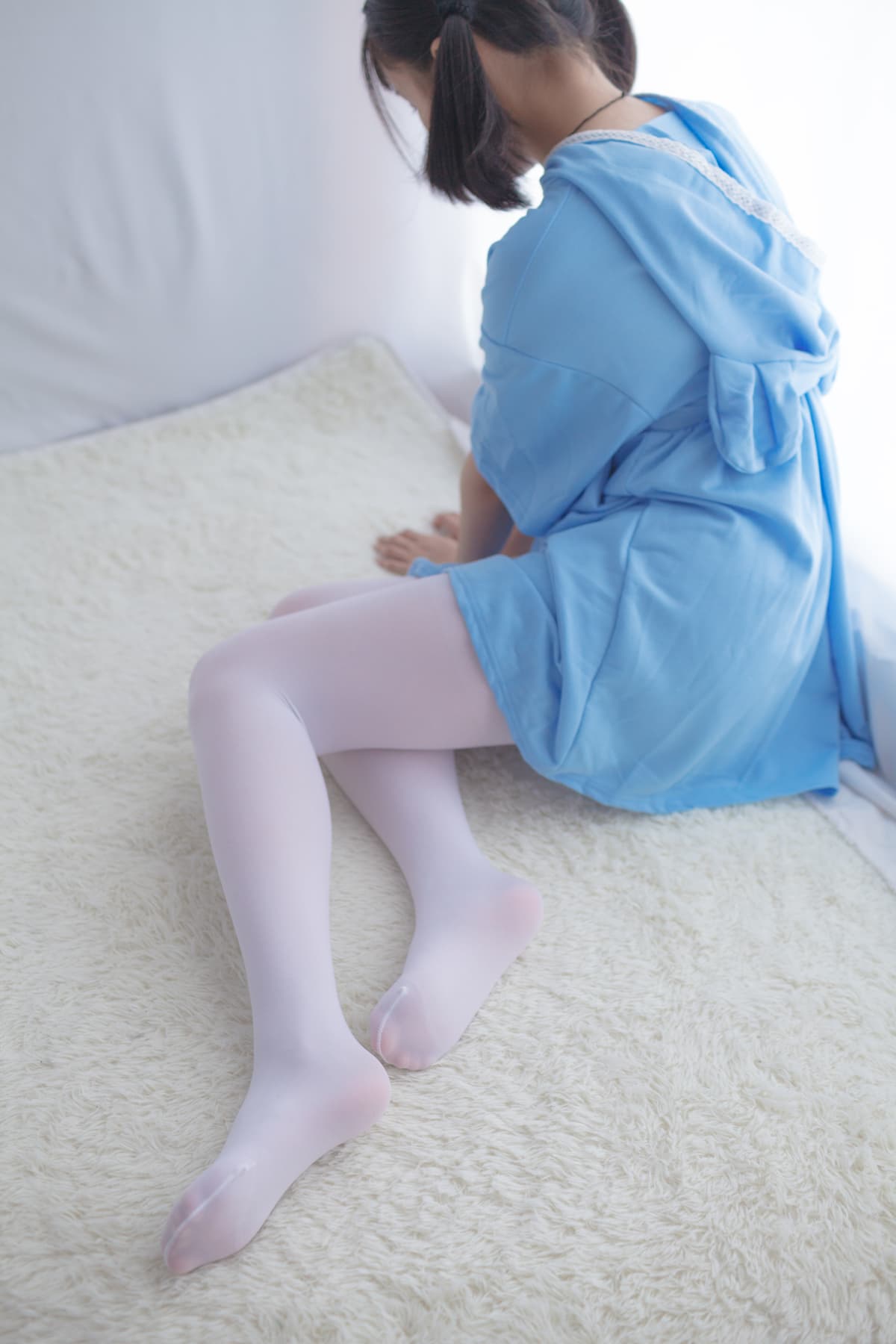 少女秩序 VOL.010 蓝白睡衣居家少女图集